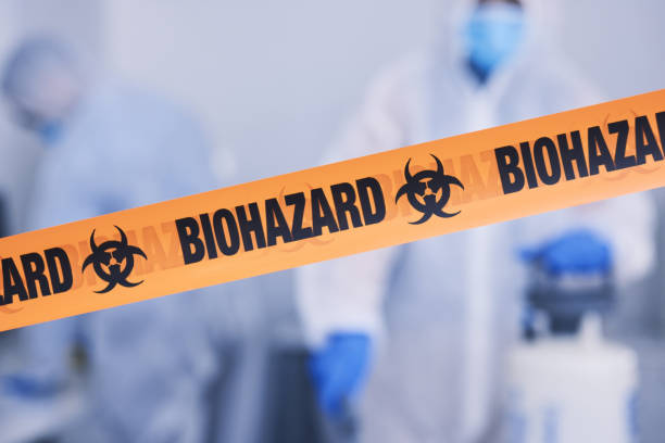 Professional Infectious Disease Decontamination technician working in Prairie Du Rocher, IL